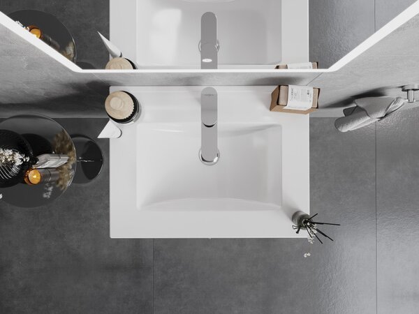 Mexen Atena lavabo incassato nel piano 61 x 46 cm, bianco - 25016000