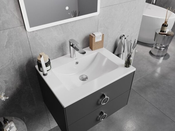 Mexen Atena lavabo incassato nel piano 61 x 46 cm, bianco - 25016000