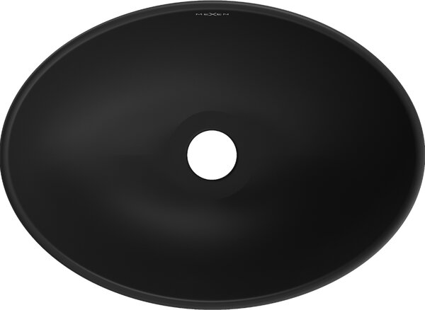 Mexen Elza lavandino da appoggio 40 x 33 cm, nero opaco - 21014085