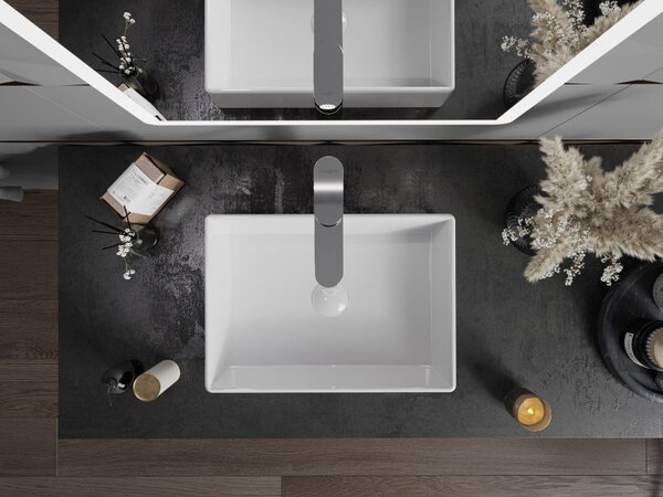 Mexen Goya lavabo da appoggio 45 x 32 cm, bianco - 22184500