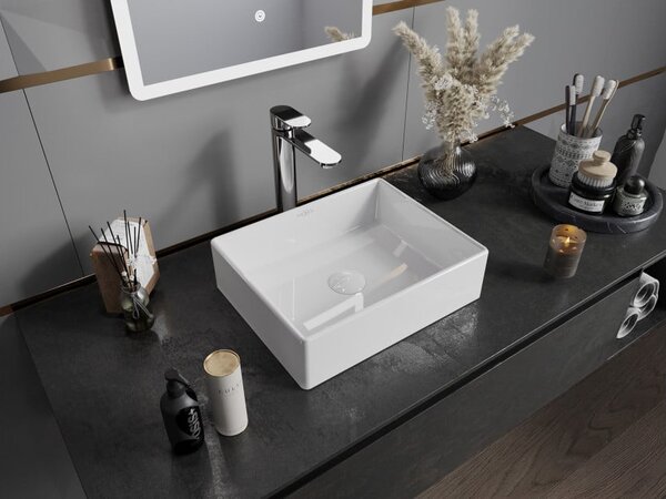 Mexen Goya lavabo da appoggio 40 x 32 cm, bianco - 22184000