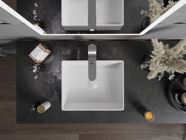 Mexen Goya lavabo da appoggio 40 x 32 cm, bianco - 22184000