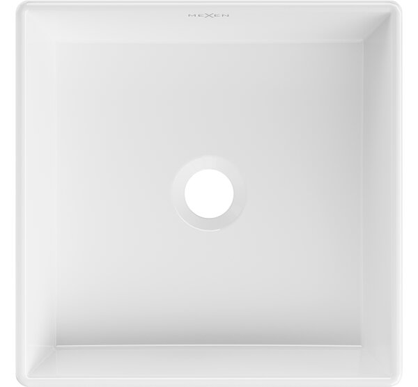 Mexen Goya lavabo da appoggio 35 x 35 cm, bianco - 22183500