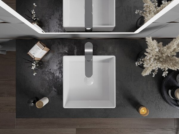 Mexen Goya lavabo da appoggio 35 x 35 cm, bianco - 22183500