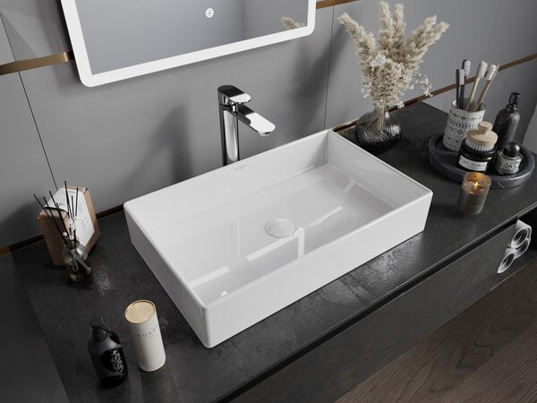 Mexen Goya lavabo da appoggio 60 x 37 cm, bianco - 22186000
