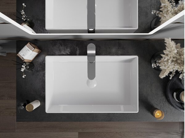 Mexen Goya lavabo da appoggio 60 x 37 cm, bianco - 22186000