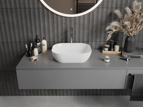 Mexen Rosa lavabo da appoggio 50 x 40 cm, bianco - 21095000