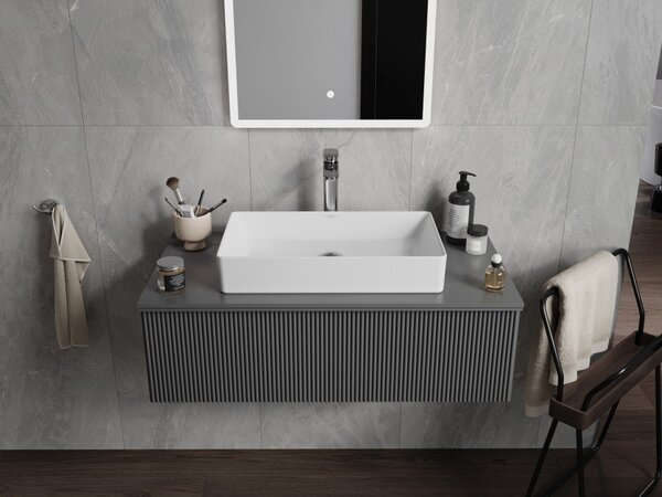 Mexen Nadia lavabo da appoggio 62 x 35 cm, bianco - 21616000