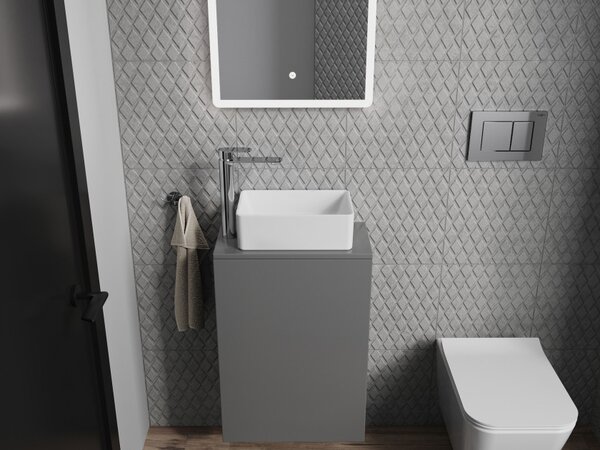 Mexen Nadia lavabo da appoggio 36 x 23 cm, bianco - 21613600