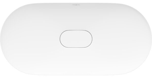 Mexen Sofia lavabo da appoggio in conglomerato 70 x 35 cm, bianco - 23067001