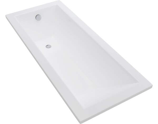 Mexen Cubik vasca da bagno rettangolare 170 x 70 cm, bianca - 55031707000