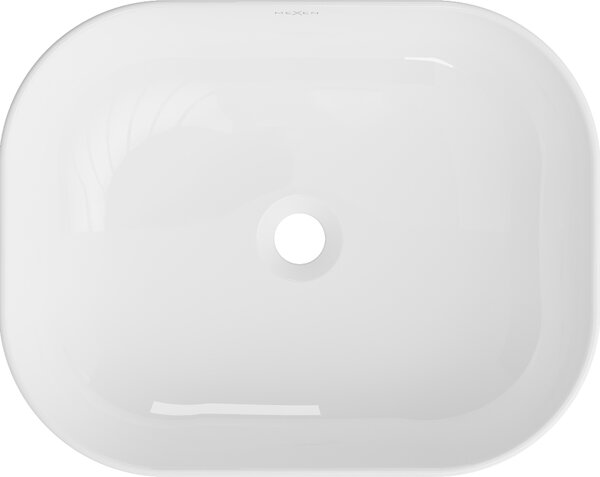 Mexen Rosa lavabo da appoggio 50 x 40 cm, bianco - 21095000
