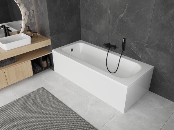 Mexen Vega vasca da bagno rettangolare 120 x 70 cm con pannello, bianca - 55011207000X