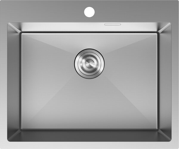 Mexen Solix lavello in acciaio 1 vasca 600 x 500 mm, inox - 6408601000-01