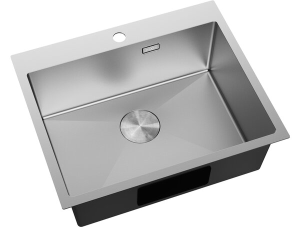 Mexen Solix lavello in acciaio 1 vasca 600 x 500 mm, inox - 6408601000-01