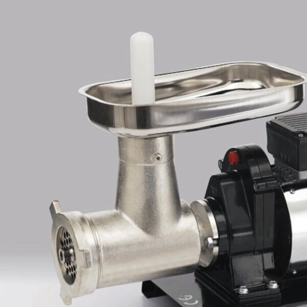 REBER Accessorio Tritacarne Art. 8800 Nc Corto-N.22 (Piat.Inox) - 8800 NC