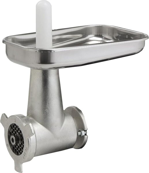 REBER Accessorio Tritacarne Art. 8800 Nc Corto-N.22 (Piat.Inox) - 8800 NC