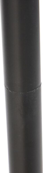 Lampada da terra nera con paralume pavone rosso 40 cm - Classico