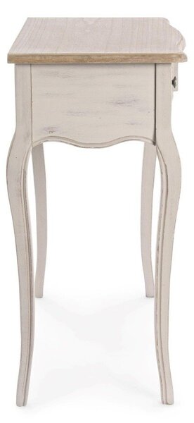 Tavolo consolle color crema 40x90 cm Clarisse – Bizzotto