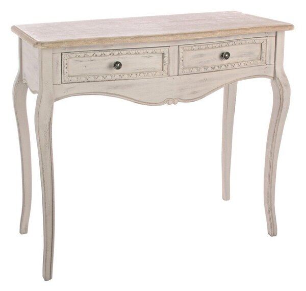 Tavolo consolle color crema 40x90 cm Clarisse – Bizzotto