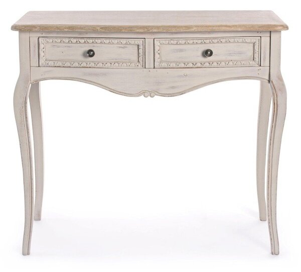 Tavolo consolle color crema 40x90 cm Clarisse – Bizzotto