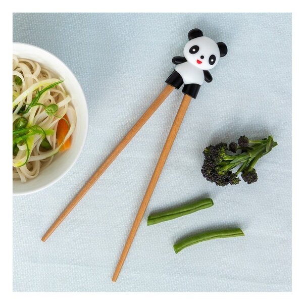 Bacchette da allenamento per bambini di colore naturale in legno Panda – Rex London