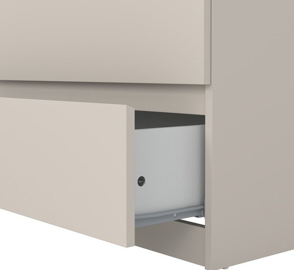 Cassettiera color crema 77x76x50 cm Naia – Tvilum