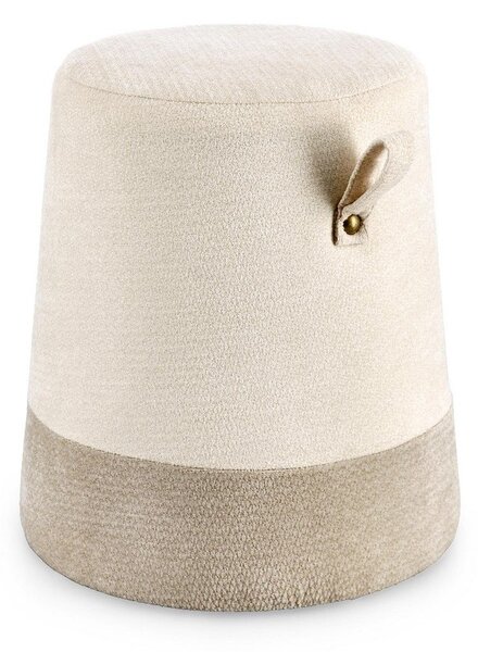 Poggiapiedi beige Deva – Bizzotto