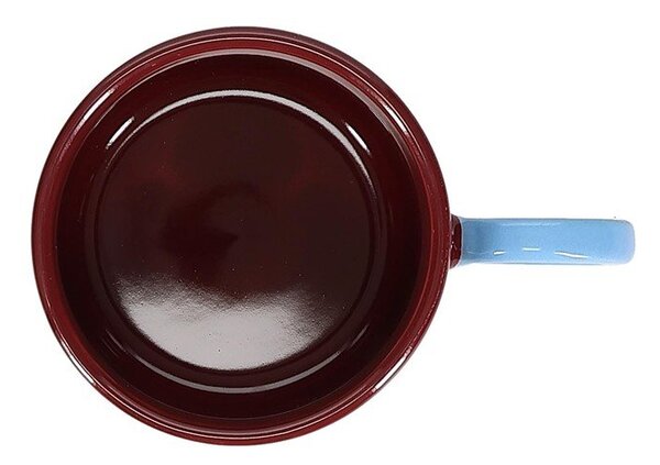 Tazza burgundy in gres 280 ml Lou – ONA