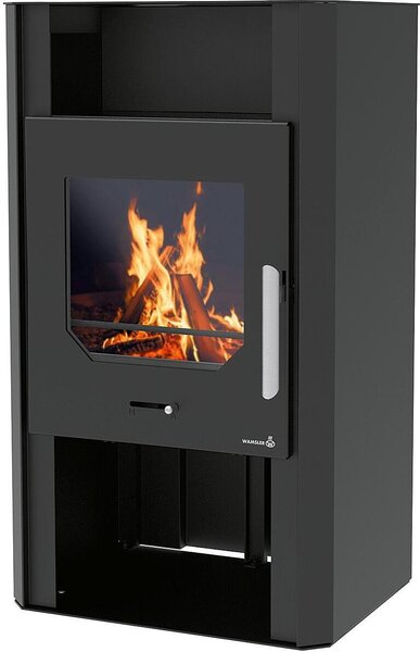 WAMSLER KF 108-10 Stufa a legna Cube nera