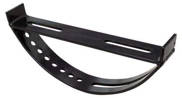 DAPRONA, supporto per griglia di ventilazione, 25 cm, colore nero