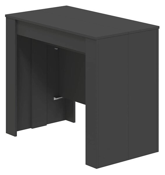 Consolle allungabile elegante 4-10 posti antracite - Abicitren