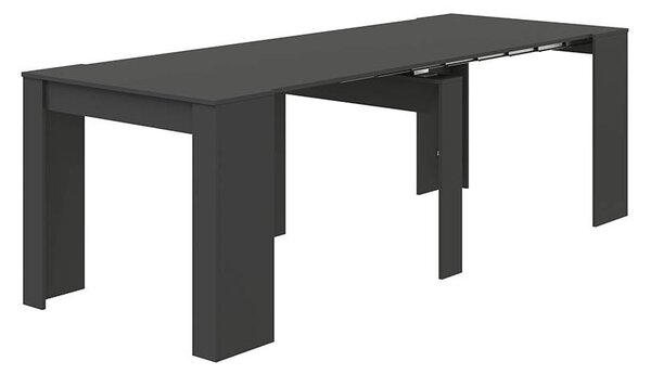 Consolle allungabile elegante 4-10 posti antracite - Abicitren
