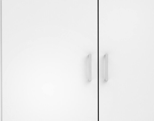 Guardaroba 2 ante\ bianco camera da letto 77x175h cm - Alibabba