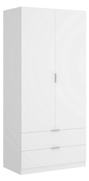 Guardaroba moderno bianco 81x184h cm - Anya