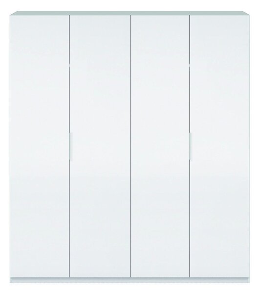 Guardaroba 4 ante bianco lucido 180x200h cm - Aram