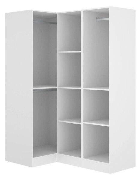 Guardaroba con ripiani regolabili bianco 133x184h cm - Australia