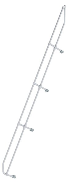 Secondo corrimano per scala 60° 15 gradini