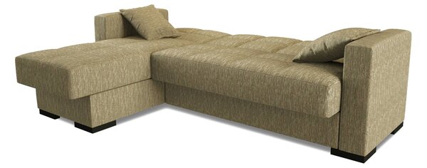 Divano letto design beige 227x150cm - Armadillo