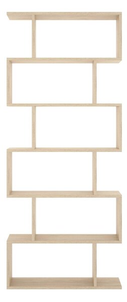 Libreria salvaspazio rovere 80x190h cm - As