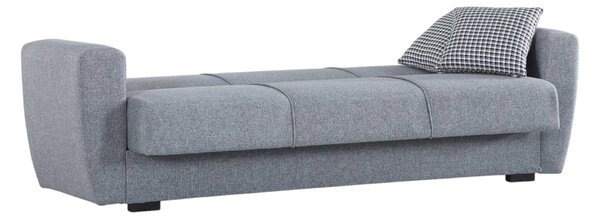 Divano letto matrimoniale grigio 223x80cm - Nox