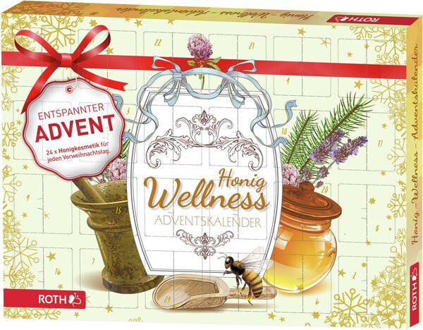 Calendario dell'avvento del benessere al miele ROTH pieno
