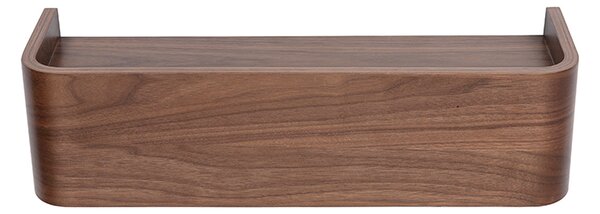 Mensola da muro in noce scuro L48 cm HOPE