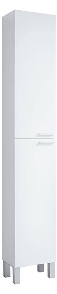 Mobile colonna bagno classico 2 ante 30x182h cm bianco lucido - Ark