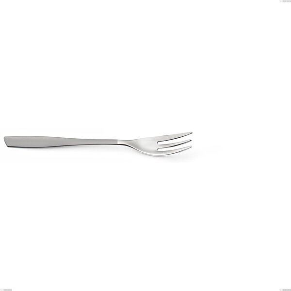 Forchetta dolce Eleven Twin, acciaio 18.10 aisi 304 lucida con manici satinati, lunghezza 154 mm