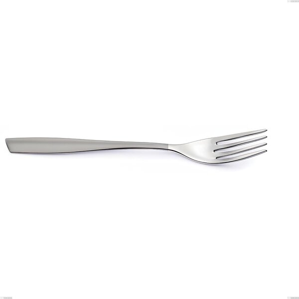 Forchetta da servizio Eleven Twin, acciaio 18.10 aisi 304 lucida con manici satinati, lunghezza 252 mm