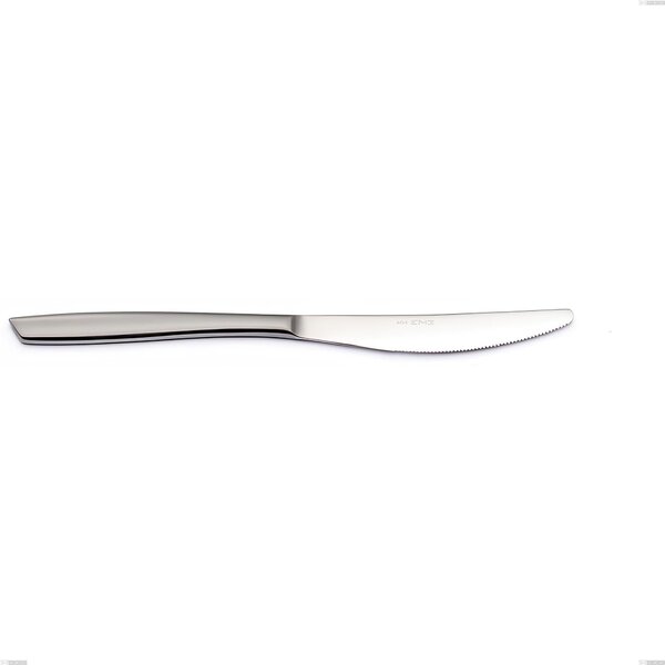 Coltello tavola Eleven Twin, acciaio 18.10 aisi 304 lucida con manici satinati, lunghezza 238 mm