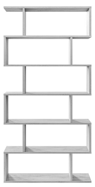 Libreria in legno cemento 80x192h cm - Ataman