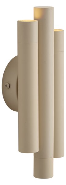 Applique retrò beige 3 luci - Pipes