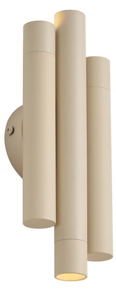 Applique retrò beige 3 luci - Pipes